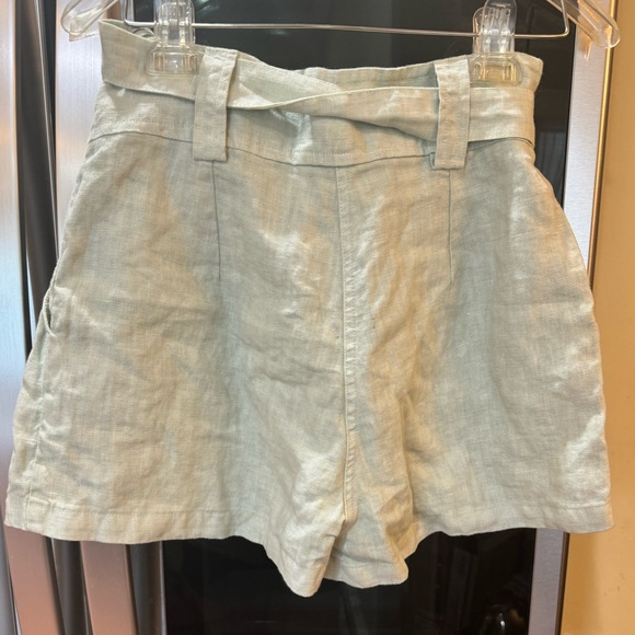 Haris Cotton Linen shorts NWT Small - Picture 3 of 4